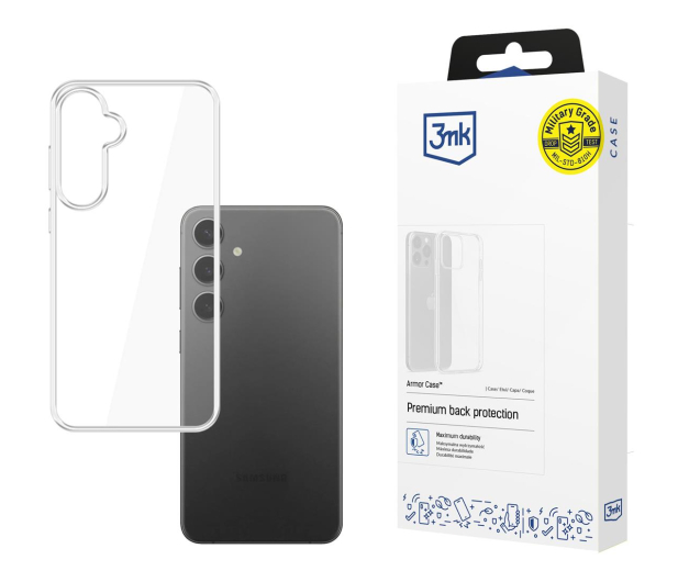 3MK Clear Case do Samsung Galaxy S25+ 5903108611619 - 1311033 - zdjęcie